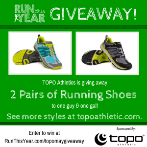 Topo Athletic Giveaway